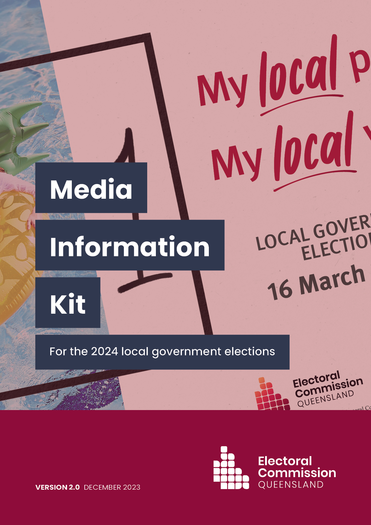Cover of the media kit for the 2024 local government elections